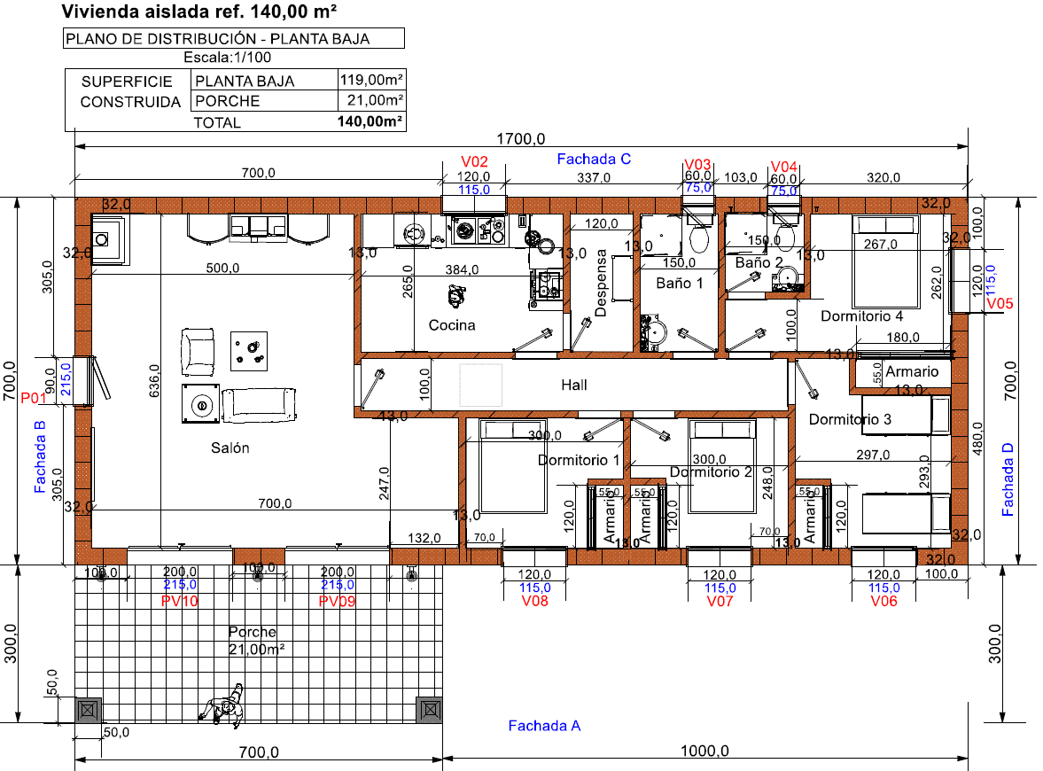 Casa Madrid 140,00 m² Precio a consultar en oferta. – Casas prefabricadas de  alta calidad – Casas de madera