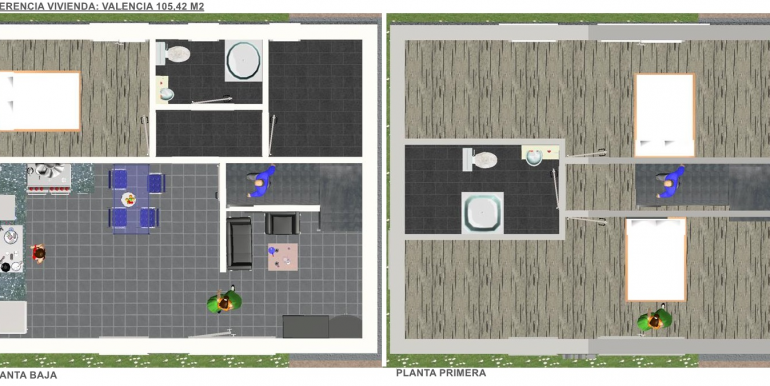 planos Casa prefabricada Valencia 105,42, planos 2D (13)